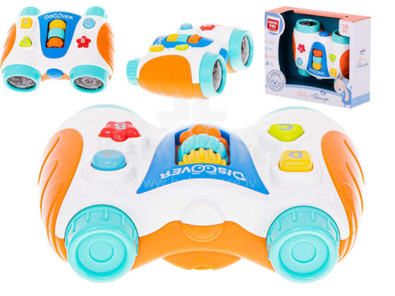 Ikonka Art.KX5423 Binocular interactive telescope for children