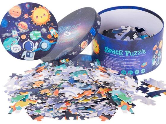 Ikonka Art.KX5463 Educational puzzle solar system planets