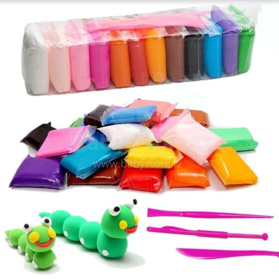 Ikonka Art.KX5262 Piankolina plasticine polymer clay 12 colours