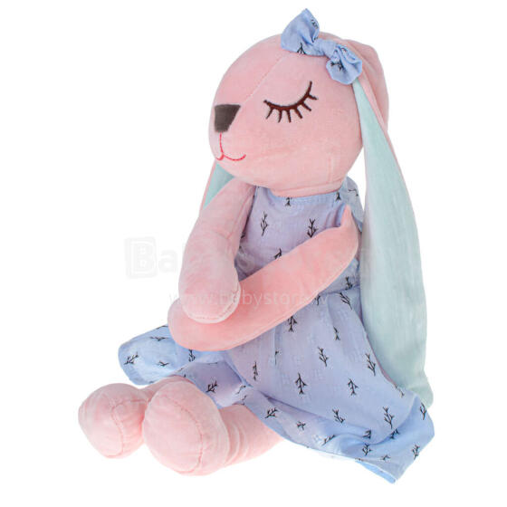 Ikonka Art.KX5222_1 Plush rabbit mascot blue 52cm