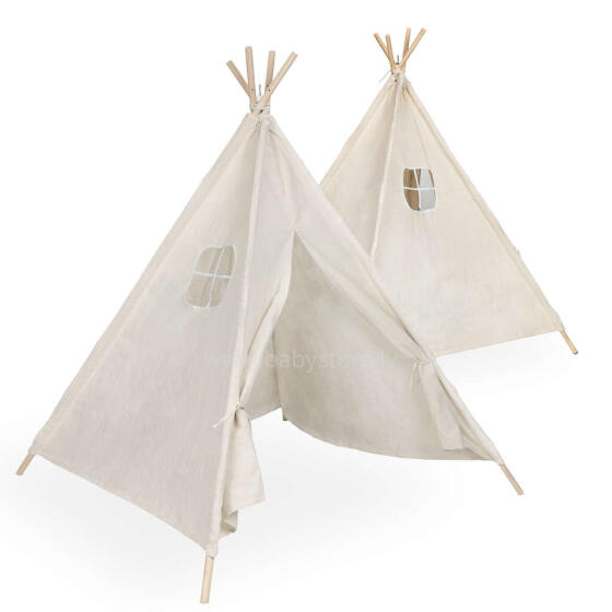 Ikonka Art.KX5187 Indiāņu mājas telts bērniem Tipi Wigwam 135cm
