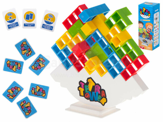 Ikonka Art.KX5143 Tetris puzzle tasakaalustamine plokid puzzle mäng