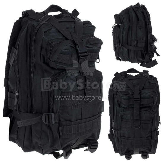 Ikonka Art.KX5118 Tactical military tourist backpack 25L black