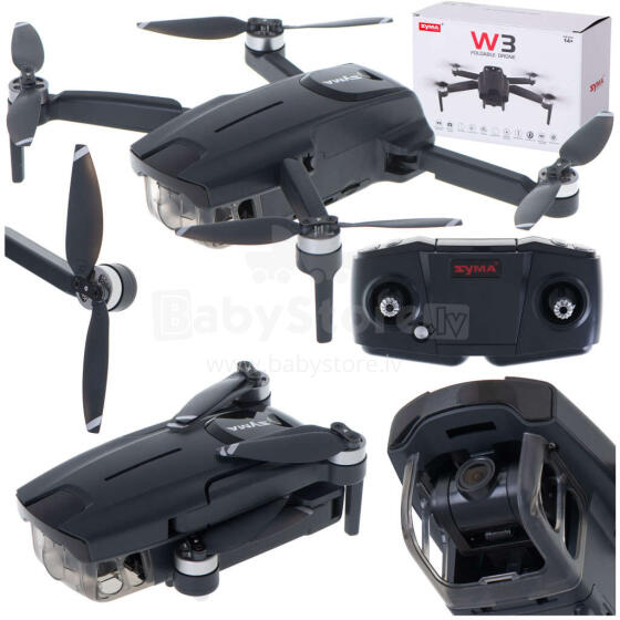 Ikonka Art.KX5043 Syma W3 2.4GHz 5G wifi RC drone EIS 4K camera