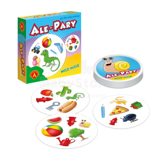 Ikonka Art.KX4852 ALEXANDER Ale Pary- Misz masz card game