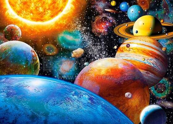 Ikonka Art.KX4801 CASTORLAND Puzzle 180el. Planets and their Moons