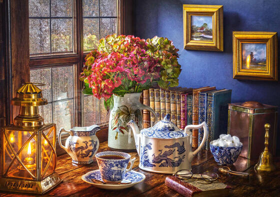 Ikonka Art.KX4785 CASTORLAND Puzzle 500el. Tea Time