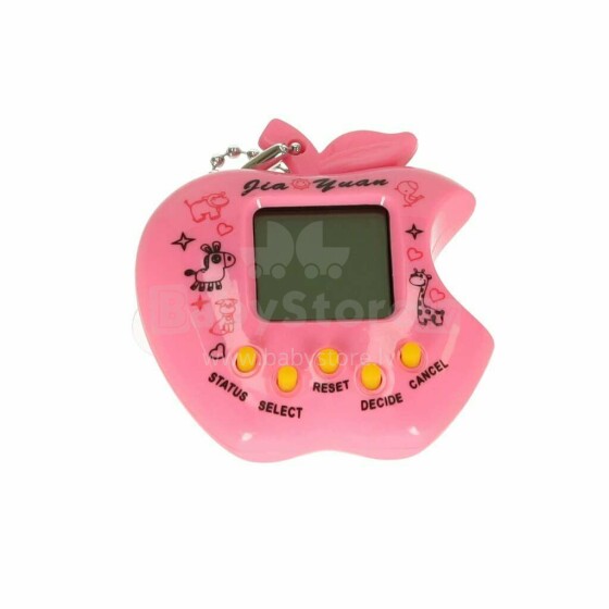 Tamagotchi Electronic Pets Apple 49in1 Art.148234 Rozā - Elektroniskā spēle