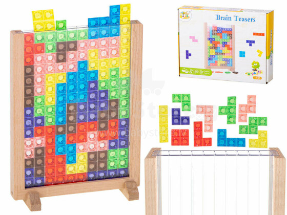 Ikonka Art.KX5315 Puzzle tetris seisev mäng