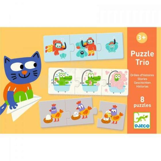 Djeco Duo-Trio Puzzles - Stories Art. DJ08117