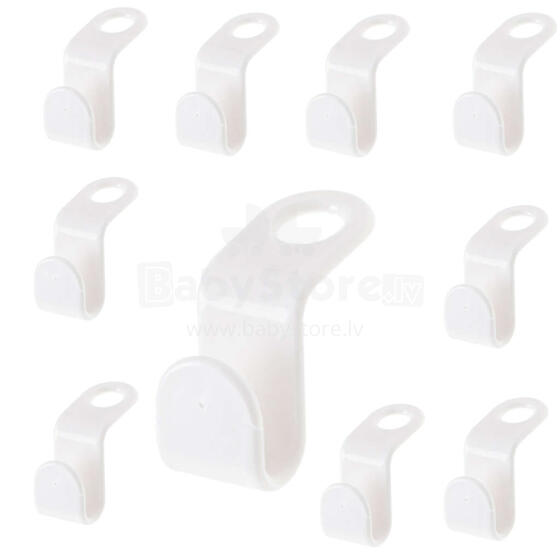 Ikonka Art.KX5127 Hanger hooks wardrobe organiser 10pcs.