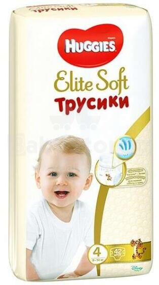 Huggies Elite soft pants 4, 9-14kg, Art.2T1918 42pcs