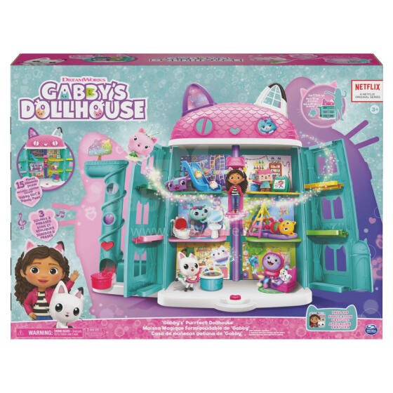 GABBY´S DOLLHOUSE Gabijas perrrfektā leļļu māja