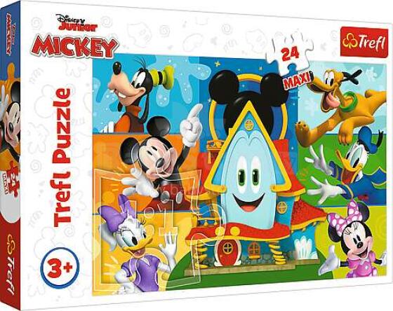 TREFL Art.43515 MICKEY MOUSE Maxi puzzle, 24 pcs