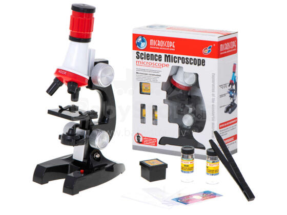 Ikonka Art.KX9564 Science microscope school accessories