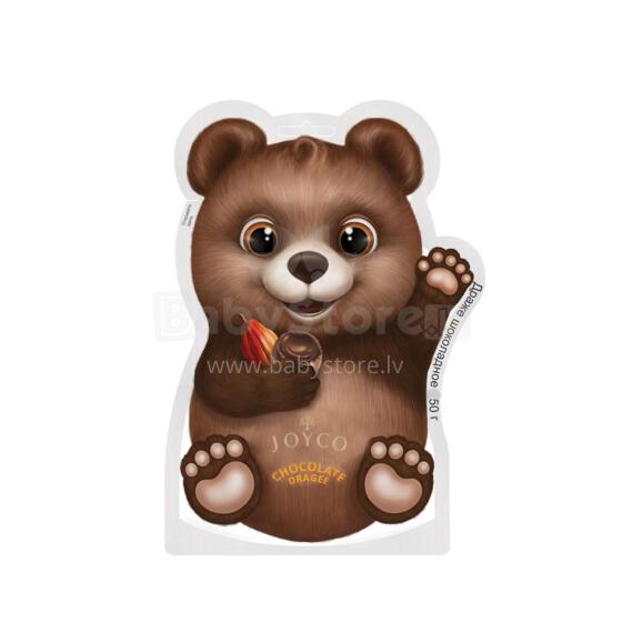 Joyco Art.9600 Milk chocolate dragees (JOYCO Panda Milk Chocolate Dragee - 5.29 Ounce) 26units per pack or 13 candies, 50gr