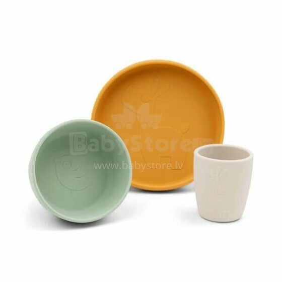 Done by Deer Stick&Stay Art.261153 set of silicone dishes