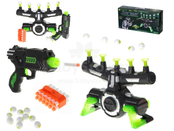 Ikonka Art.KX6144 Air shooting game floating balls DARK WARS