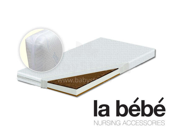 La Bebe™ EcoMattress Art.361119 120x60x9 cm