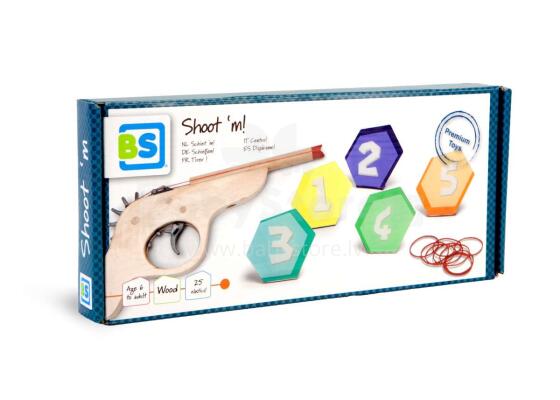 BS Toys Deluxe Art.GA409 Shooting game with targets