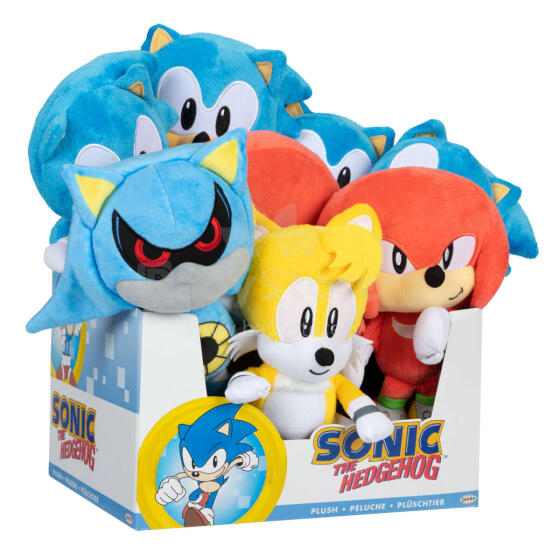 SONIC THE HEDGEHOG W8 Plush figure 22 cm