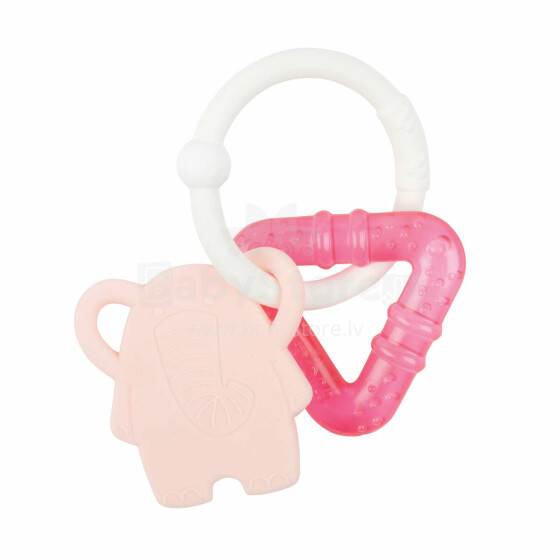 NATTOU Cooling teether, pink
