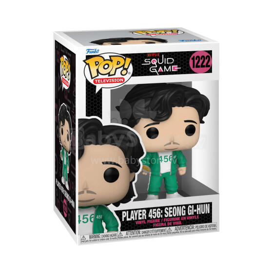 FUNKO POP! Vinyl, Фигурка Squid Game: Игрок 456: Сон Ги Хун