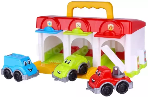 Technok Toys Garage  Art.8416 Набор Гараж с машинами
