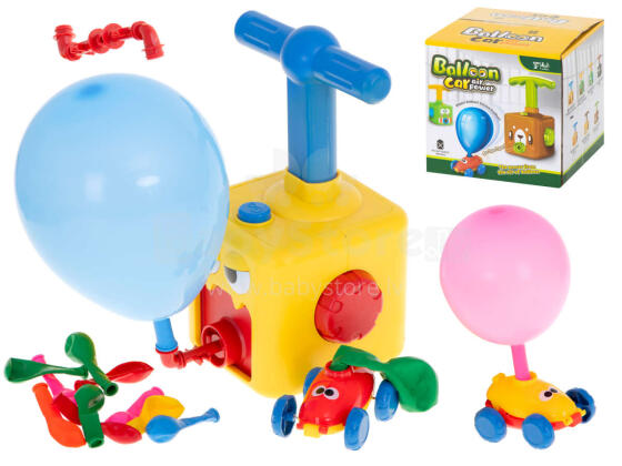 Ikonka Art.KX5943 Aerodynamic car monster balloon launcher