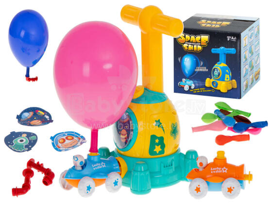 Ikonka Art.KX5917 Aerodynamic car balloon launcher capsule