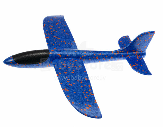 Ikonka Art.KX7839_1 Самолёт из полистирола синий