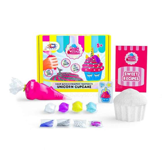 EcoToys City Creative set Decorative Clay set Unicorn Cupcake 