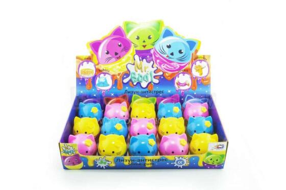 EcoToys City Антистресс Слайм Kitty  
