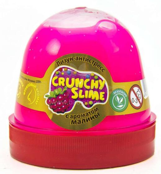 EcoToys City Anti-stress Crunchy slime Raspberry 