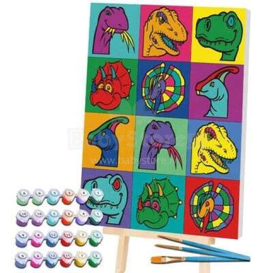 Splat Planet Paints Number Art.SP45485