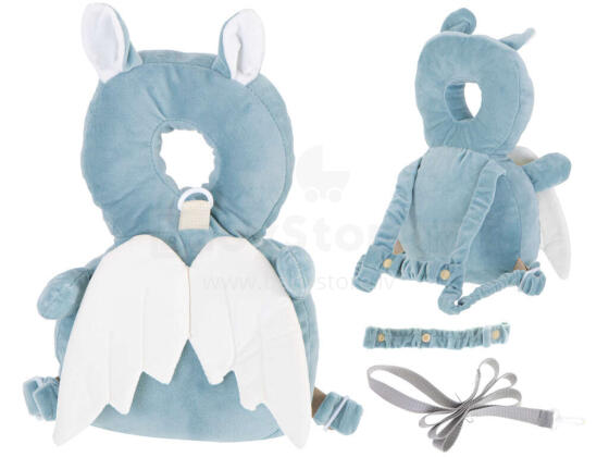 Ikonka Art.KX5601 Safety backpack for learning to walk bat