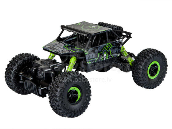 Ikonka Art.KX9643_1 RC auto Rock Crawler HB 2.4GHz 1:18 zaļš
