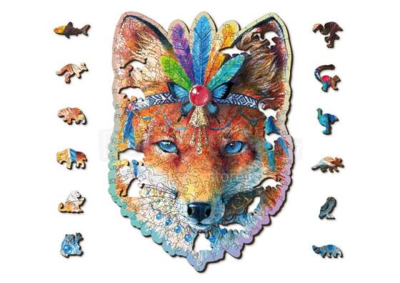 Wooden City Wood Puzzle  Art.HE 0094-L Wooden developmental puzzle
