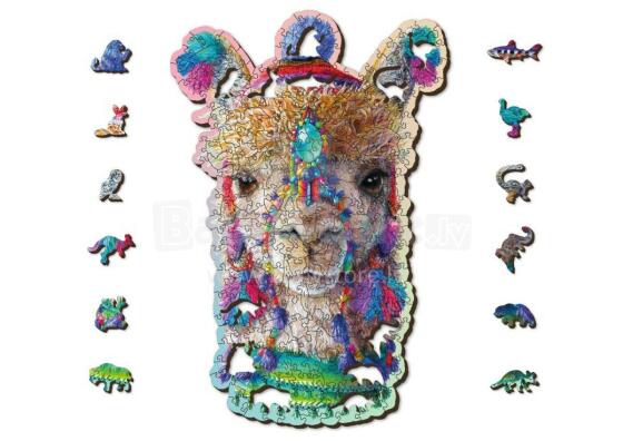 Wooden City Wood Puzzle  Art.HE 0093-L Wooden developmental puzzle