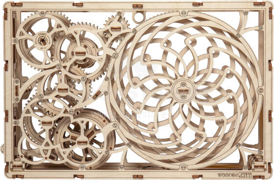 Wooden City Wood Puzzle 3D Art.WR308 Wooden developmental puzzle
