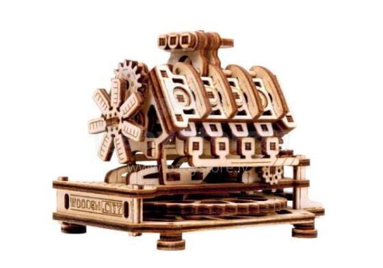 Wooden City Wood Puzzle 3D Art.WR316 Koka puzle