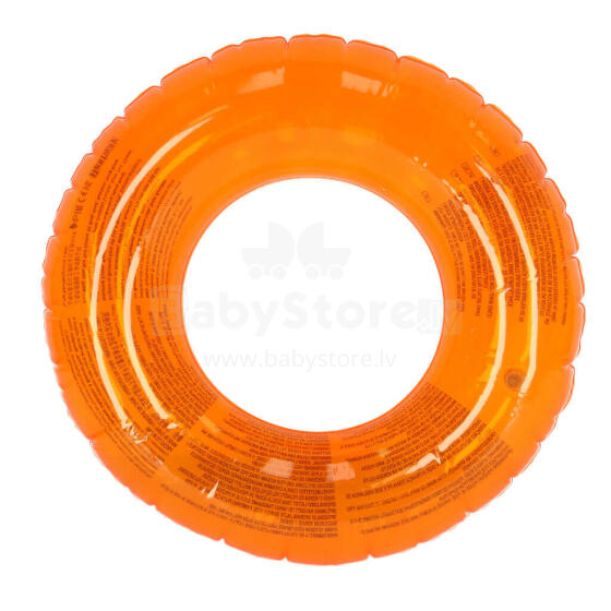 Ikonka Art.KX5005_1 BESTWAY 36022 51cm oranžs piepūšamais peldēšanas ritenis