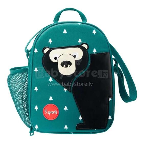 Sprouts Lunch Bag Miś Art.ILUBEA