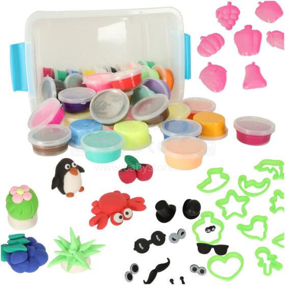 Ikonka Magic Marshmallow Art.KX757 36x15g colours + accessories box