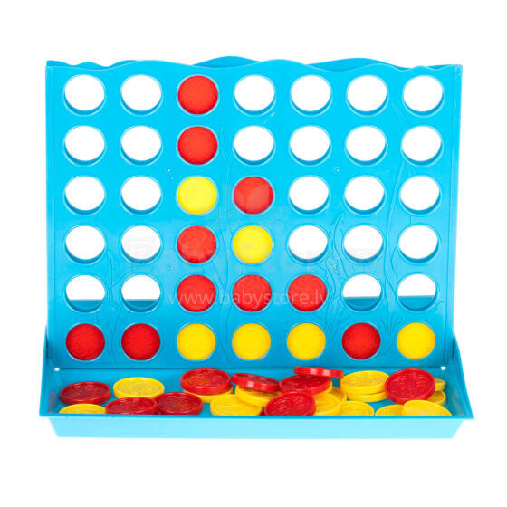 Ikonka Art.KX6866 Lucky four puzzle spēle 25x19x20cm