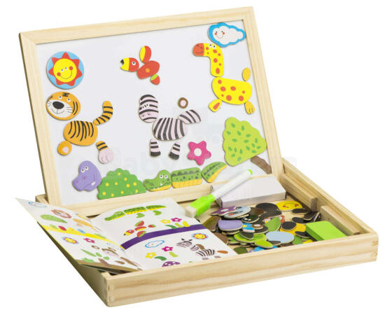 Ikonka Art.KX7548 Multifunctional magnetic board large pattern C