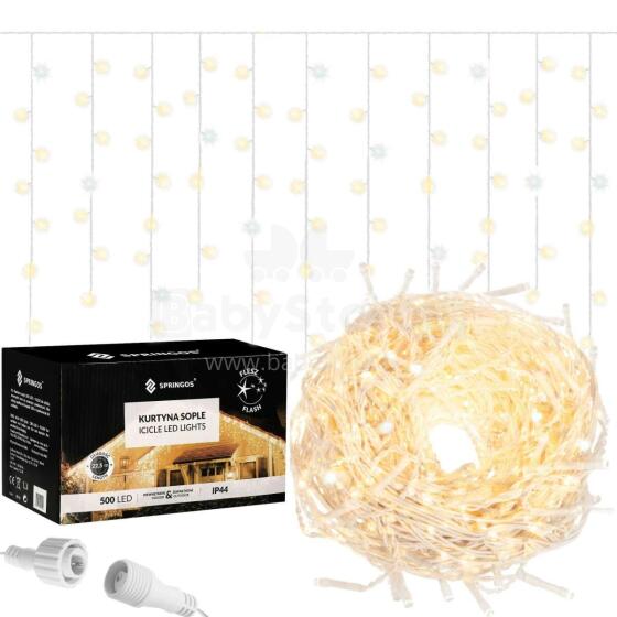 Christmas light garland 500 LED icicles CL0517