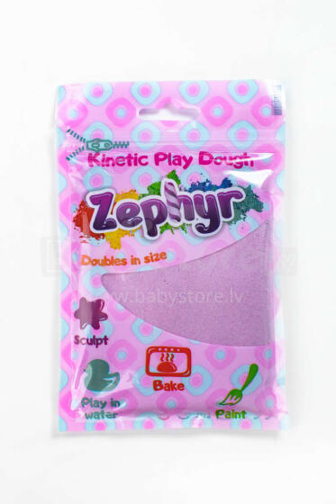 ZEPHYR Art.812804 75 g - kinetic plasticine (purple)