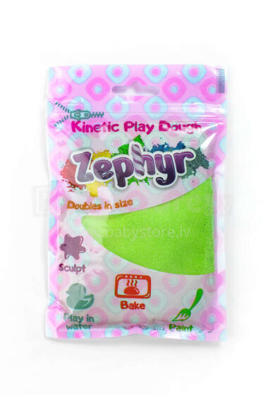 ZEPHYR Art.812781 75 g - kinetic plasticine (green)