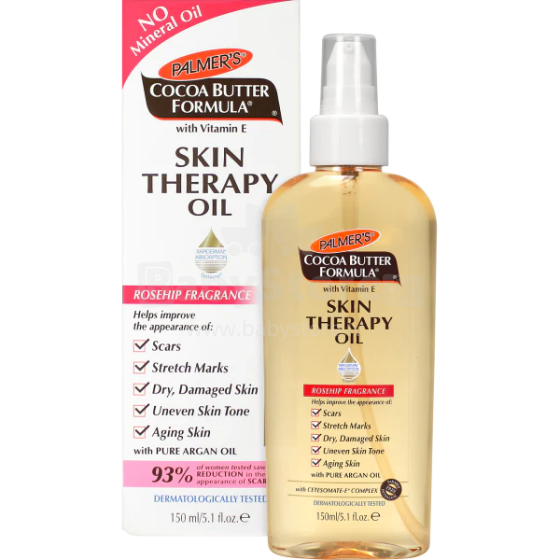 Palmer's Skin Therapy Oil Art.73037  Терапевтическое масло для тела с ароматом дикой розы, 150мл